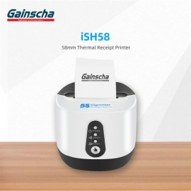 Gainscha iSH58 Entry- Bluetooth Thermal Receipt printer-58mm Personal Commercial All-in-one Receipt Printer